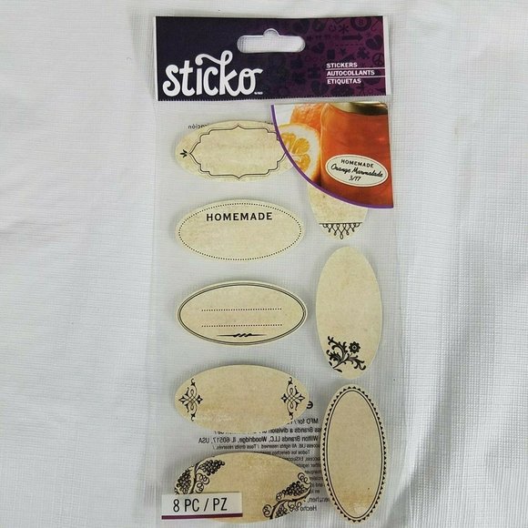 Homemade Canned Goods Label Stickers - Picture 5 of 8